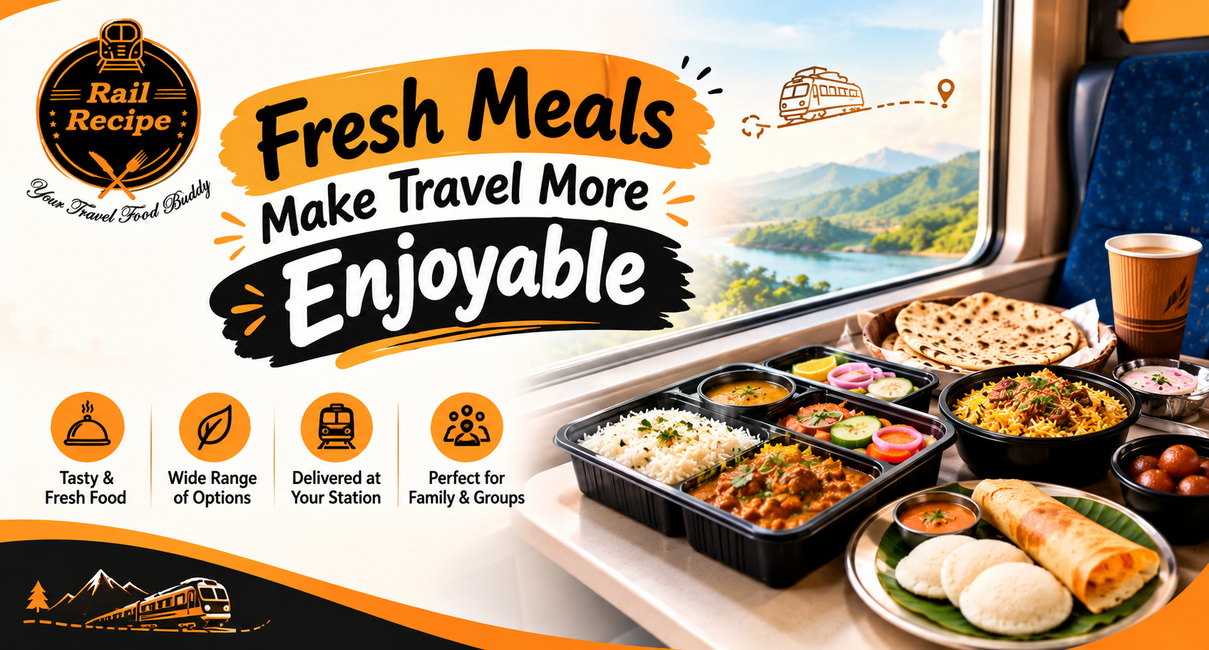 Fresh Meals Make Travel More Enjoyable